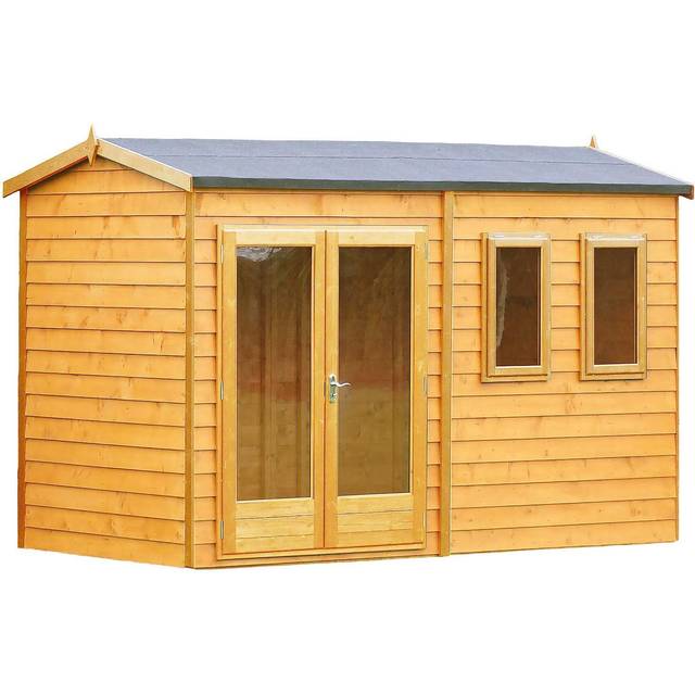 Shire Garden Studio Office 10x7 - Honey Brown