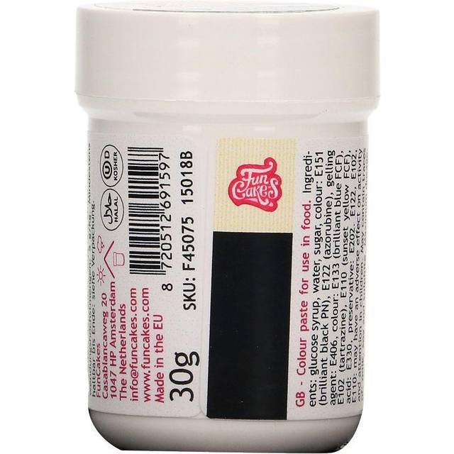Black - Food Colour Paste - 30g