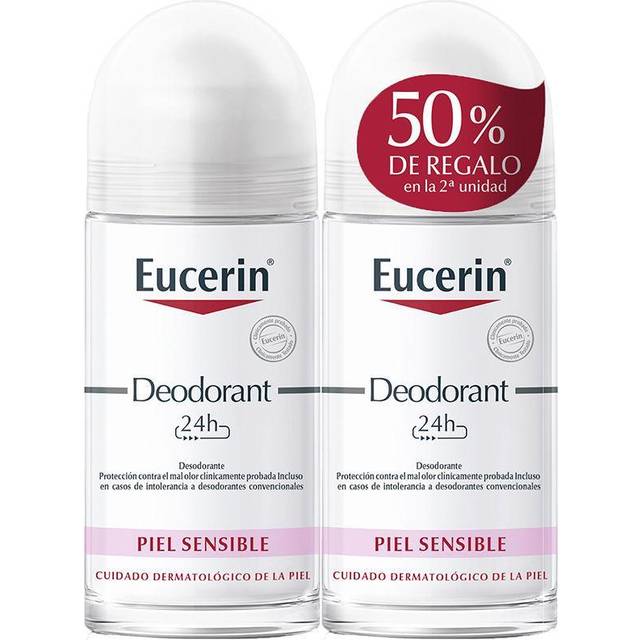 Eucerin Roll On Deodorant Sensitive Skin 2 x 50 ml