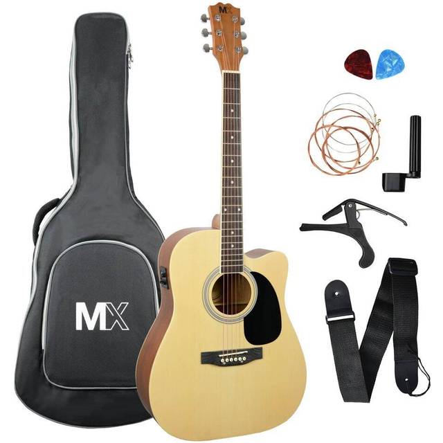 3rd Avenue MX Cutaway Electro Acoustic Guitar Pack - Natural