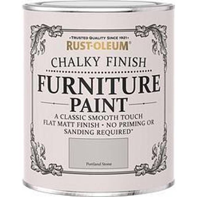 Rust-Oleum Chalky Furniture Paint - PORTLAND STONE - 750ml - Beige