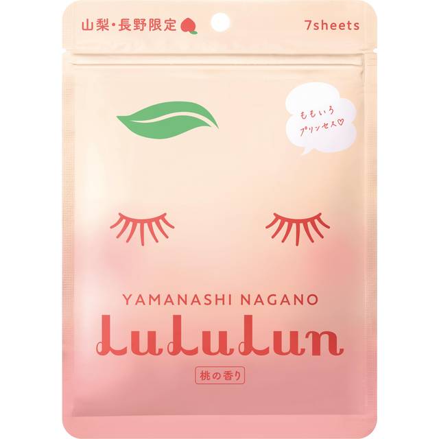 Lululun Premium Sheet Mask Yamanashi Peach 7-pak