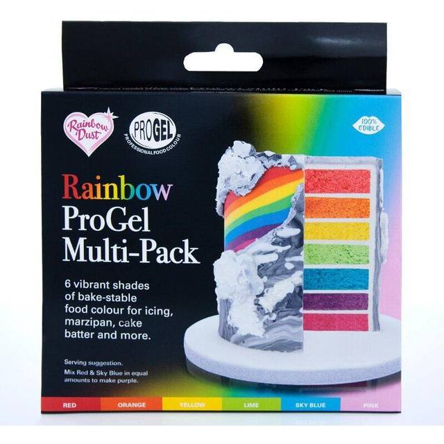Rainbow Dust Rainbow Cake Colouring Kit Set Of 6