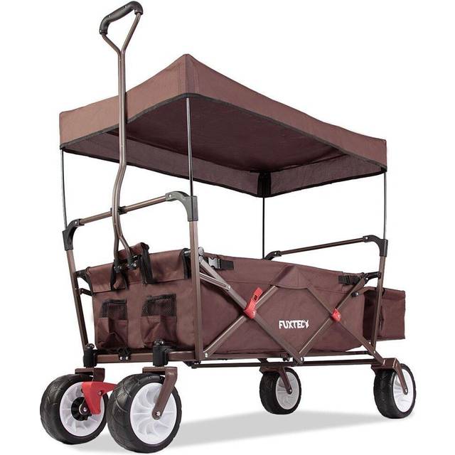 (red) FUXTEC folding wagon - CT350