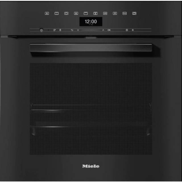 Miele H7464BPOBBL - EX DISPLAY VitroLine Pyrolytic Built In Single Oven - BLACK