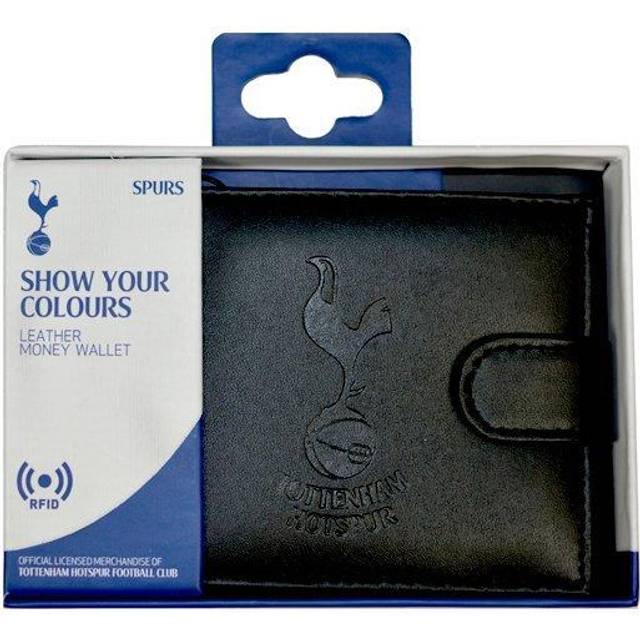 Tottenham Rfid Embossed Leather Wallet - Hotspur Gift Official Licensed Product -  tottenham hotspur leather wallet rfid embossed gift official