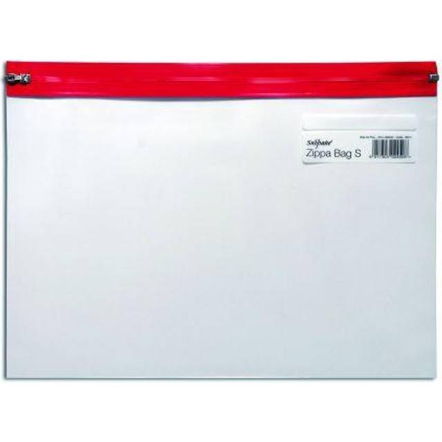 Snopake Zippa-bag A4 Plus 'S' Classic Foolscap Red Pack 25