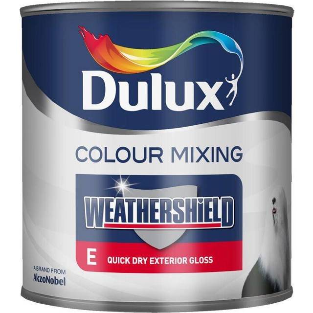 Dulux Weathershield Quick Drying Exterior Gloss Paint 1 Litre Extra Deep