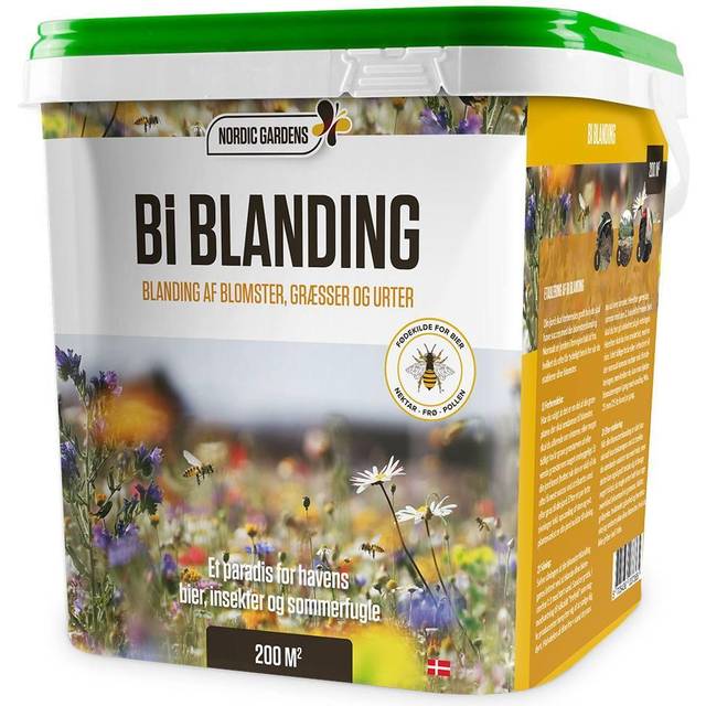 Nordic Gardens Nordic Gardens Blomsterblanding Bi- og insekt blanding Blomsterfrø
