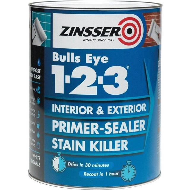Zinsser bulls eye 123 primer grey 500ml