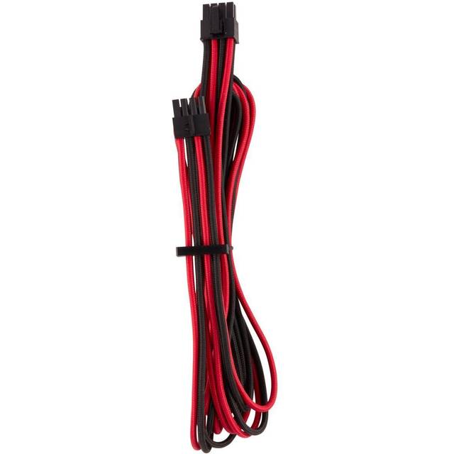 Corsair Type 4 Gen 4 PSU Red/Black Sleeved 12v EPS/ATX Power Cables