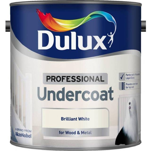 Dulux Professional Wood & Metal Pure Brilliant White Undercoat 250ml