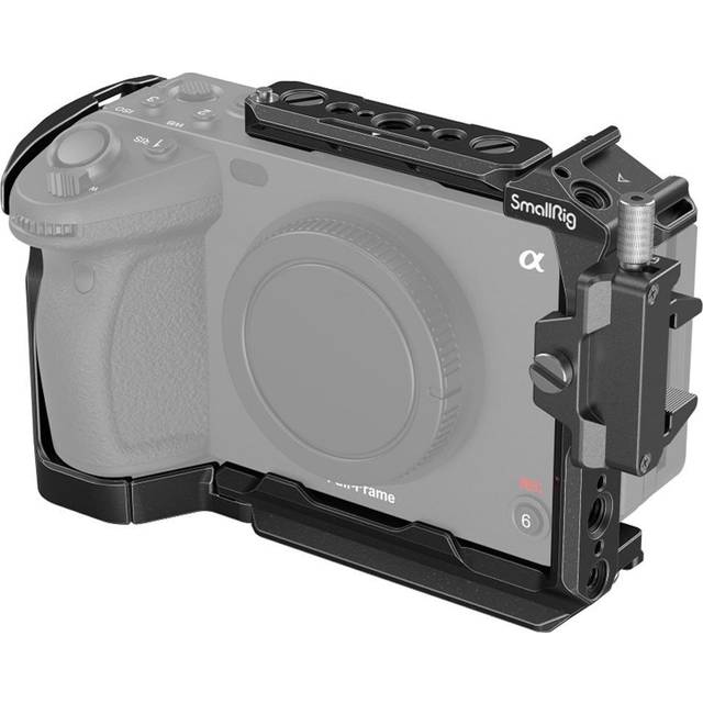SmallRig Modular U-Shaped Camera Cage with NATO Rail and HDMI Cable Clamp for Sony FX30 and FX3