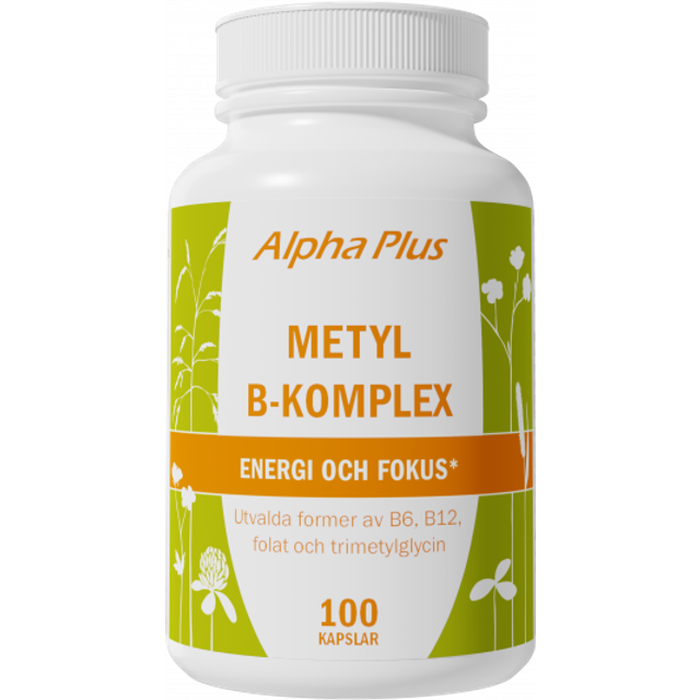 METYL-B-Komplex 100 kapslar - Alpha Plus