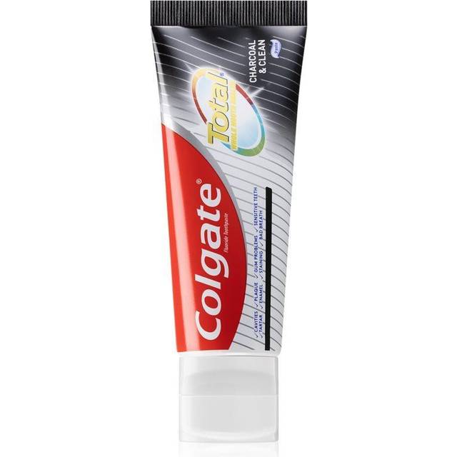 Colgate Total Active Prevention Charcoal & Clean Blekande tandkräm med aktivt kol 75 ml