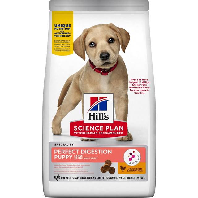 Hill's Science Plan Puppy Perfect Digestion Large Breed Chicken & Brown Rice 12 kg