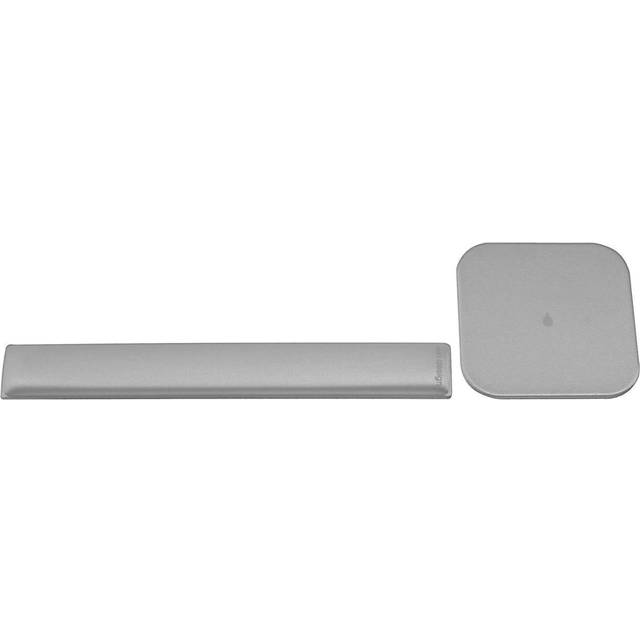 Rain Design mRest - Wrist Rest & Mouse Pad (Silver)