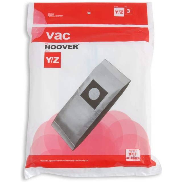 Hoover Vacuum Style Y/z Bags 3 Qty. 304573001