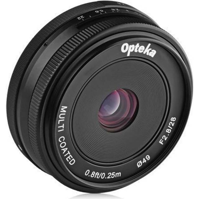 Opteka 28mm f/2.8 HD MC Manual Focus Prime Lens for Fuji X Mount APS-C