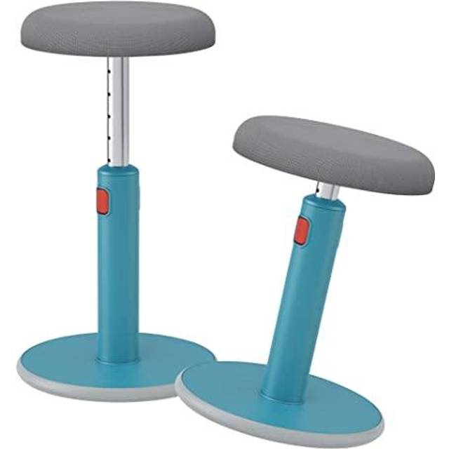 Leitz Active Balanspall, Ergonomisk Design, Justera Höjden Mellan 46 & 79cm, Ståstol/Kontorsstol, Ergo Cosy-kollektionen, Grå 65180089