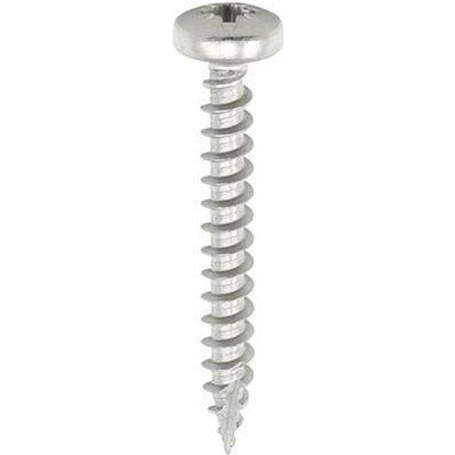 Timco 4.0 x 30mm Classic Stainless Steel Pan Head Wood Screws Qty 200