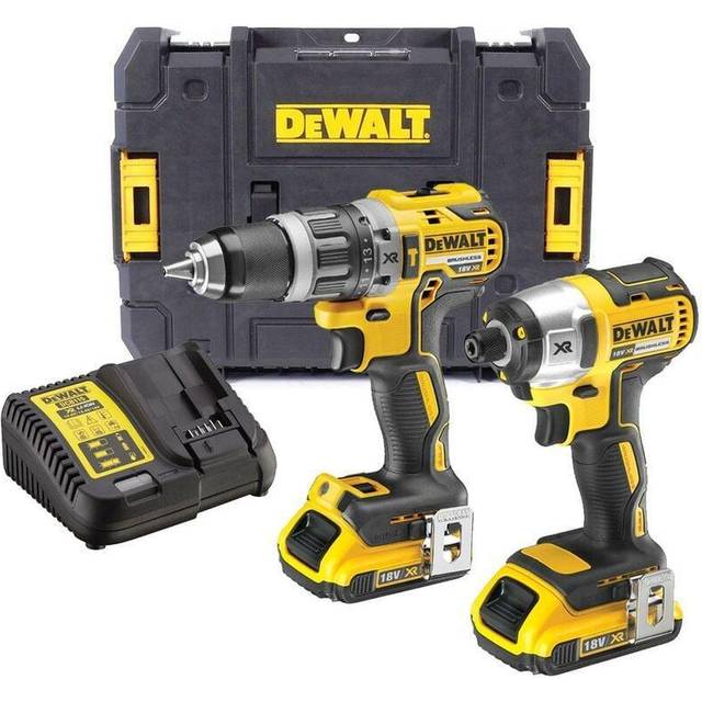Dewalt DCK266D2T 18v Brushless DCD796 Combi Drill DCF887 Impact Driver 2 x 2.0ah