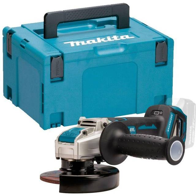 DGA519Z 18v Cordless Brushless X-Lock Angle Grinder 125mm Bare + Makpac - Makita