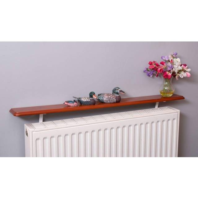 Oak Effect Radiator Shelf - Natural
