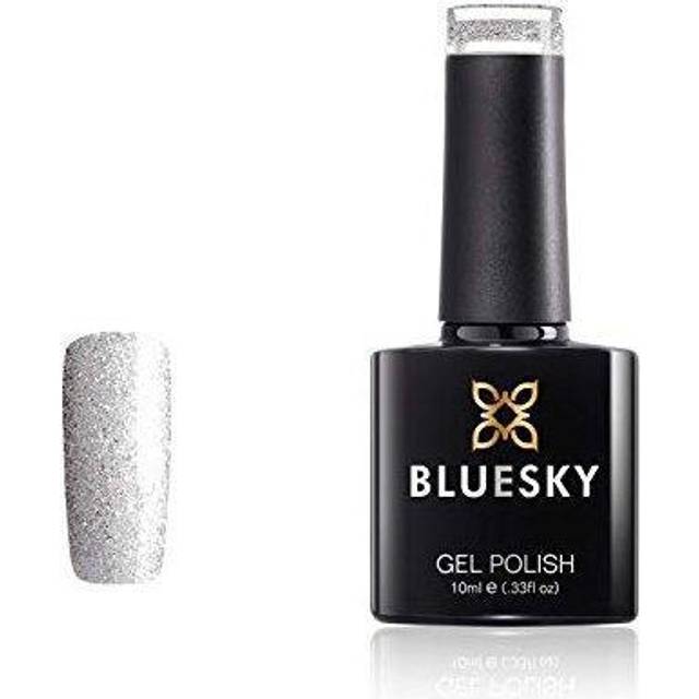 Bluesky UV/LED Gel Soak Off Nail Polish, Platinum 27, Diamonds and Pearls, 10 ml (Requires Curing Under UV/LED Lamp)