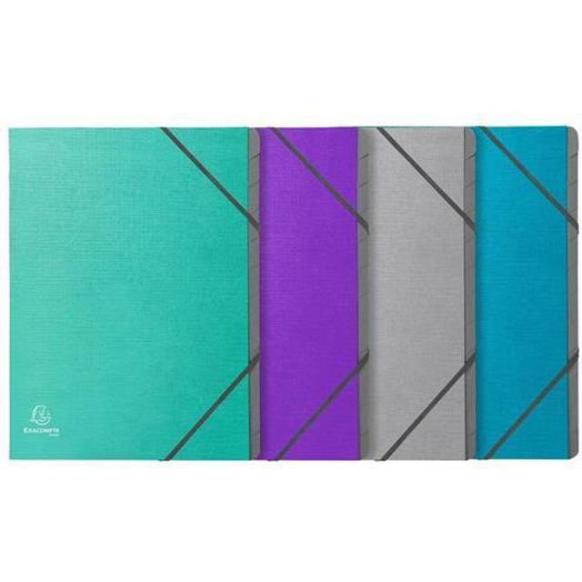 Exacompta Teksto Multipart File A4 12 Part Assorted (Pack of 8) 56650E