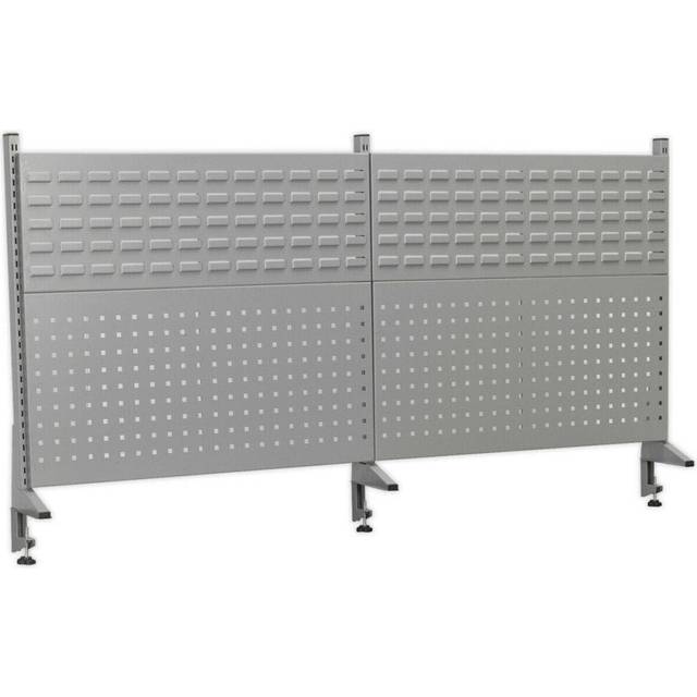 1735mm Back Panel Assembly - Suitable for ys02560 Steel Industrial Workbench - Metallics - One Size