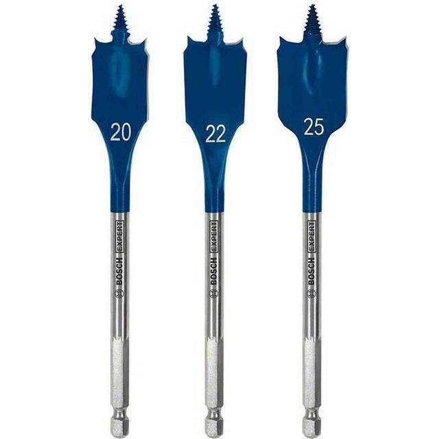 Bosch expert selfcut wood fraise set 3piece 20/22/25mm hex shank 2608900331