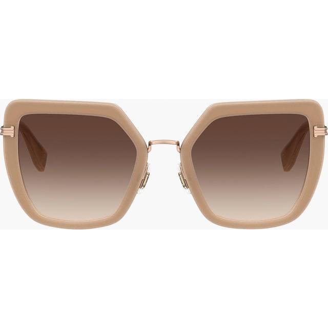 Marc Jacobs Brown Butterfly Ladies Sunglasses MJ 1065/S 0BKU/HA 55 - Gold Tone (OS)