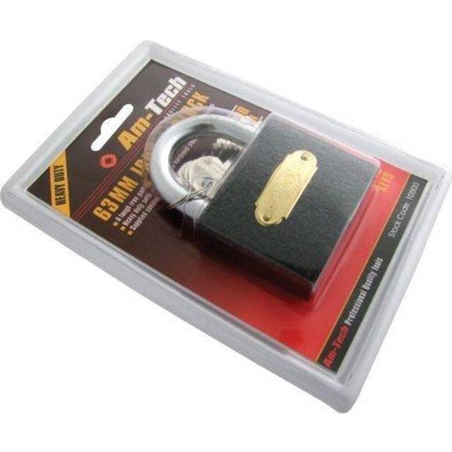 63mm Iron Padlock - Heavy Duty Security -  63mm iron padlock heavy duty security