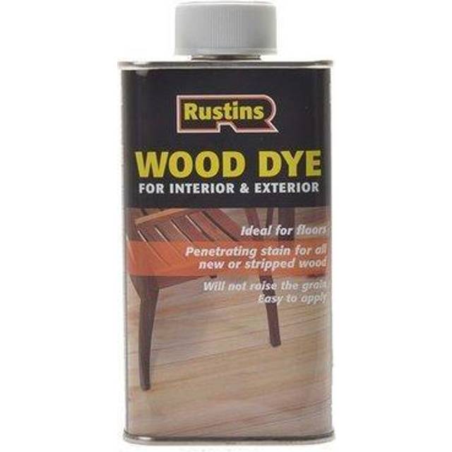 Rustins WDMO1000 Wood Dye Medium Oak 1 Litre