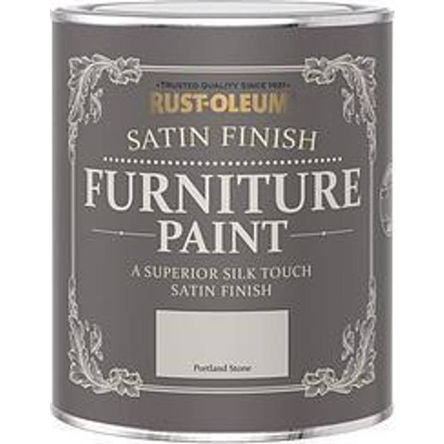 Rust-Oleum Satin Furniture Paint - PORTLAND STONE - 750ml - Beige
