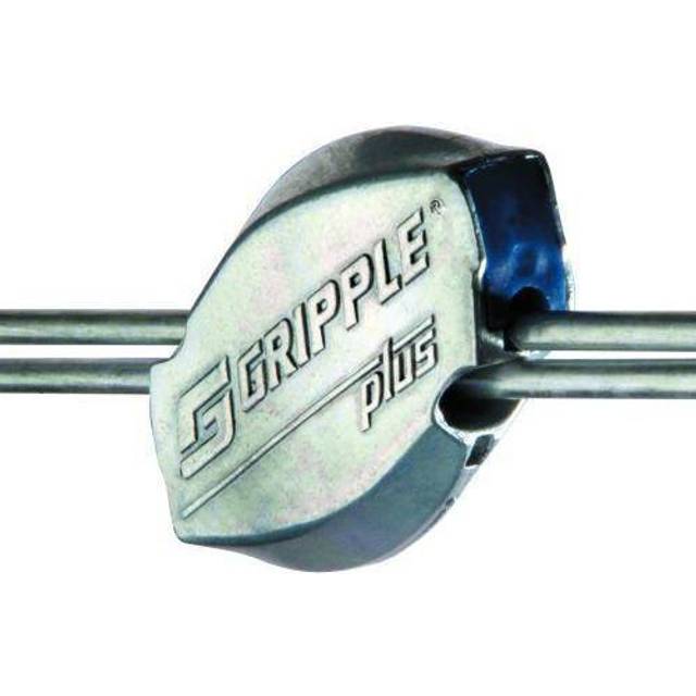 (Pack Of 20) Gripple Plus Steel Wire Fence Joiner - Medium (2mm - 3.25mm Wire) Tensioner Grip - One Size
