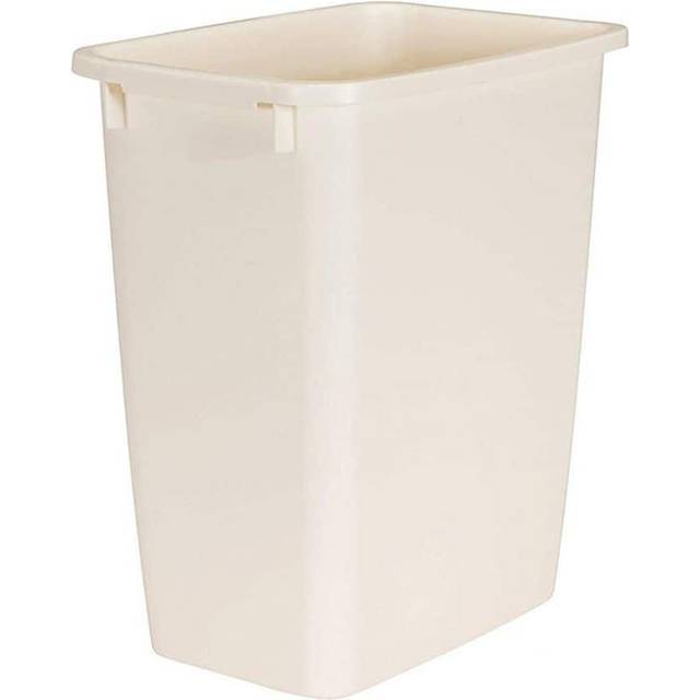 Rubbemaid FG280500BISQU Wastebasket  21-quart  Offwhite