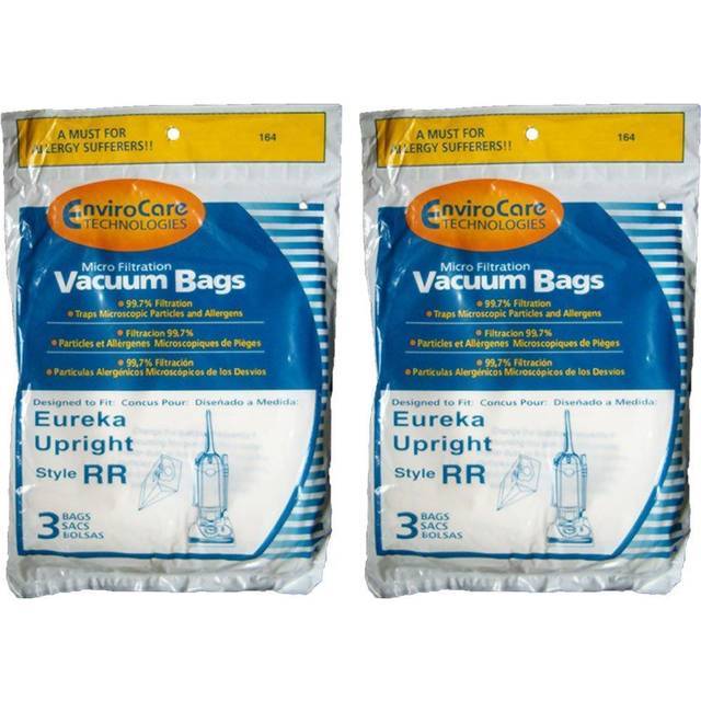 EnviroCare Replacement Micro Filtration Vacuum Cleaner Dust Bags made to fit Eureka Style RR Uprights 6 pack