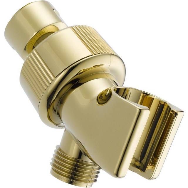 Delta Faucet U3401-PB-PK Adjustable Shower Arm Mount  Polished Brass 0