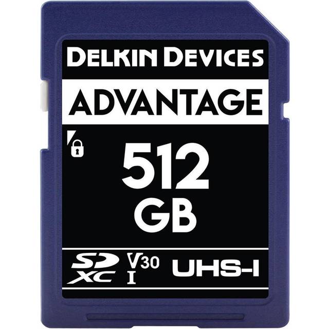 Delkin Devices 512GB Advantage UHS-I SDXC Memory Card