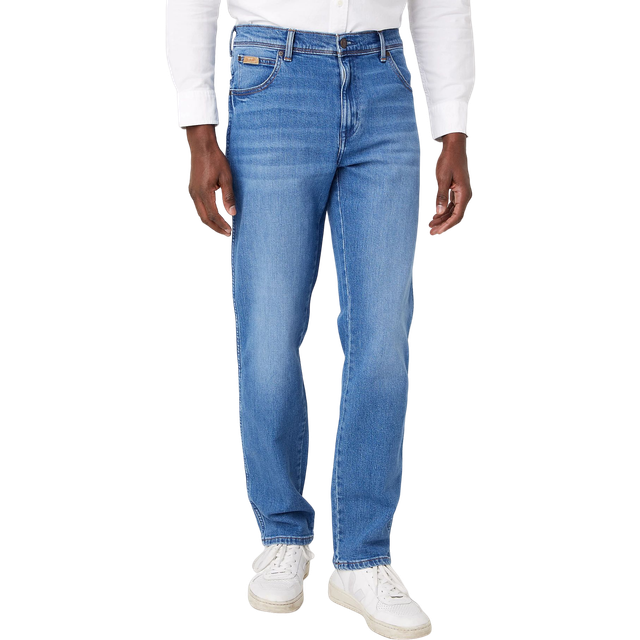 Wrangler Texas Stretch Denim Jeans Dusky Cloud