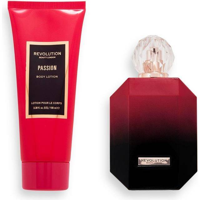 Makeup Revolution Passion Eau De Toilette & Body Lotion Gift Set