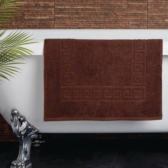 Mitre Essentials Nova Bath Mat Chocolate - chocolate