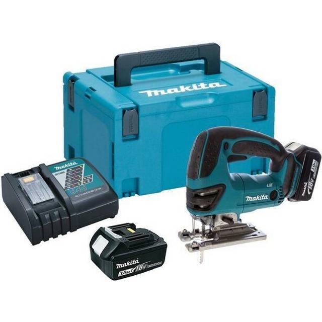 Makita DJV180RFJ 18v Jigsaw LXT Lithium Cordless - 2 x 3.0ah Batteries DJV180RFE