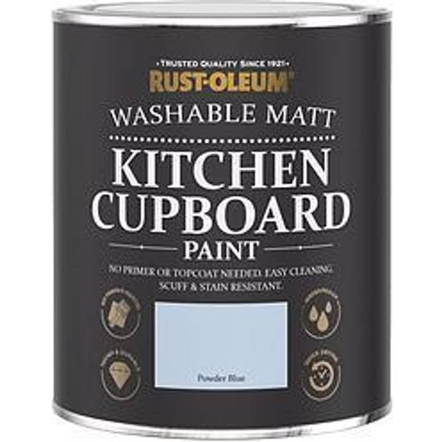 Rust-Oleum Kitchen Cupboard Paint In Powder Blue &Ndash; 750 Ml Tin