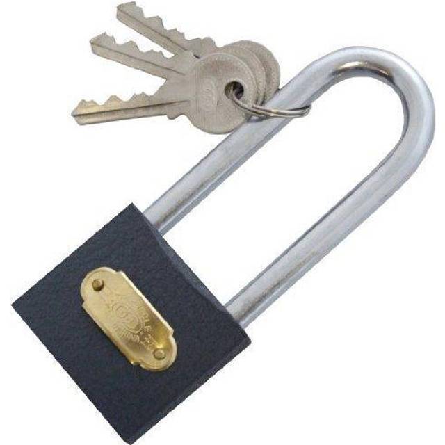 Amtech 50mm Long Shackle Iron Padlock