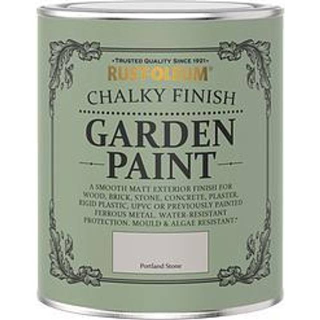 Rust-Oleum Garden Paint in Matt Finish - PORTLAND STONE 750ml - Grey
