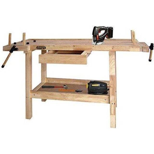 Lumberjack WB1490 Woodworking Bench 1490mm Long Work Top Area