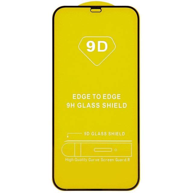 iPhone 11 Pro/XS 9D Heltäckande Härdat Glas Skärmskydd - 9H - Svart Kant